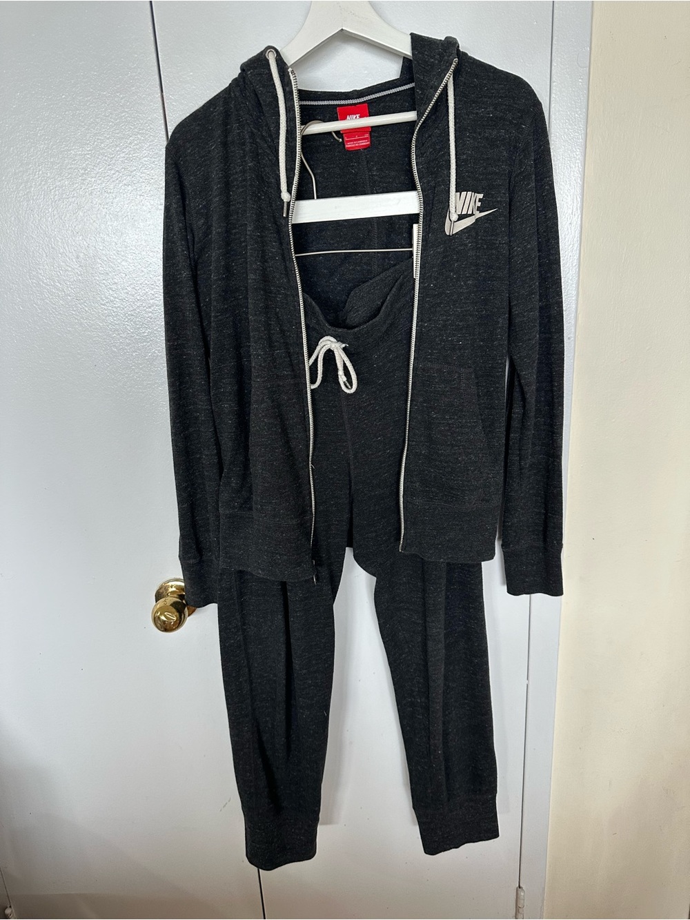 Women Gym Vintage Full-Zip Hoodie and vintage pant(suit)